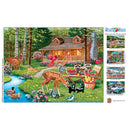 Family Time - Creekside Gathering 400 Piece Jigsaw Puzzle