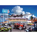 Cruisin' Route 66 - Bomber Command Cafe 1000 Piece Jigsaw Puzzle