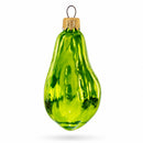 Papaya Glass Christmas Ornament
