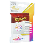 GameGenic PRIME MATTE KeyForge Exoshields Clear Card Sleeves