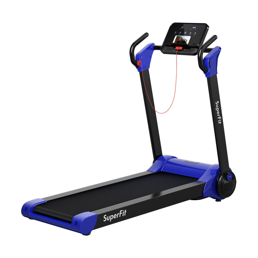 2.25 HP Electric Motorized Folding Running Treadmill Machine with LED Display