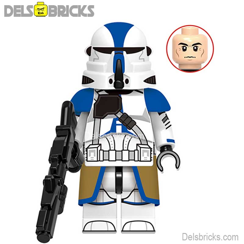 501st Airborne Clone trooper | Lego Star Wars Minifigures Custom Toys