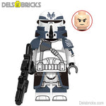 Wolfpack Airborne Clone trooper | Lego Star Wars Minifigures Custom Toys