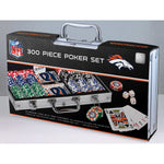 Denver Broncos 300 Piece Poker Set