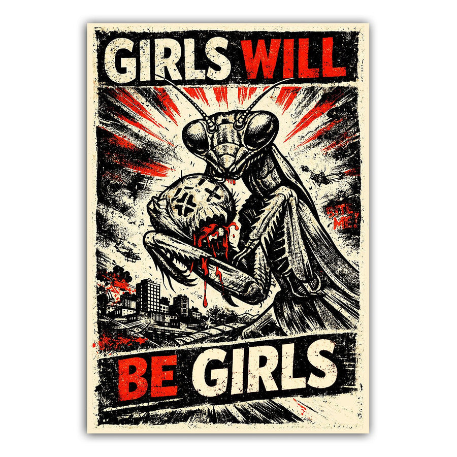 Girls Will Be Girls Sticker