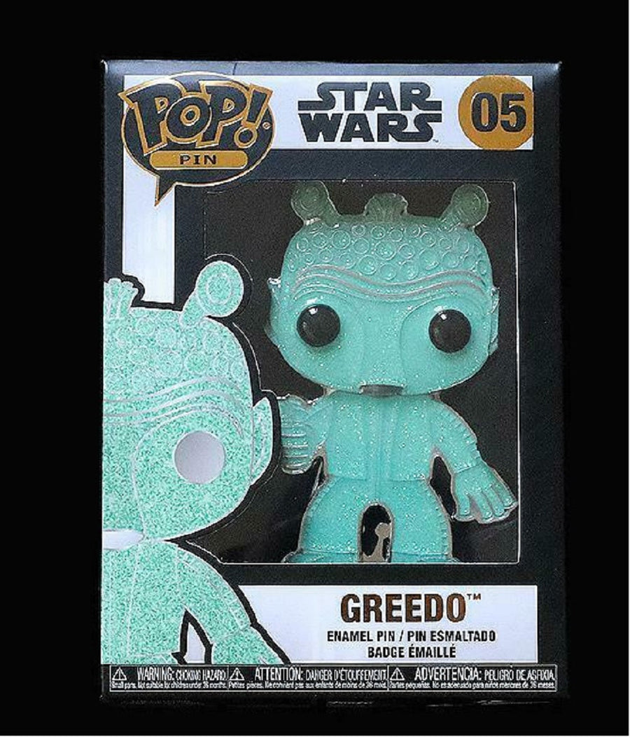 Funko Pop! Pin Star Wars Greedo Glitter Chase 4