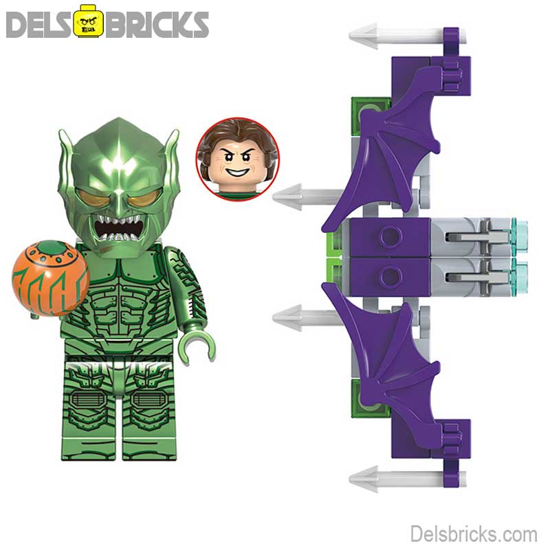 Green Goblin Spider-Man No Way Home Lego Minifigures