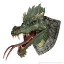 D&D Replicas of the Realms: Green Dragon Trophy Plaque