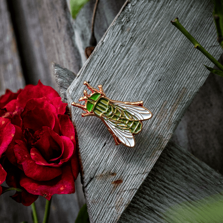 Greenhead Horse Fly Enamel Pin