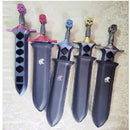 Grim Dagger Dice Case with sheath cover - Choose a color (Dice not included)