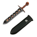 Grim Dagger Dice Case with sheath cover - Choose a color (Dice not included)