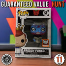 Guaranteed Value "Small Batch" Hunt for Freddy Funko as They Live Alien! [$60+ship] [4 pops per box] [11 Boxes] [1 in 11 Chance at TOP HIT] [TOP HIT: $135] Mystery Box Spastic Pops 