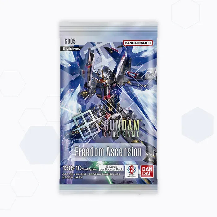 Gundam Card Game: Freedom Ascension Booster Pack [GD05]