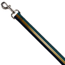 Dog Leash - AQUAMAN Scales Stripe Blues/Golds