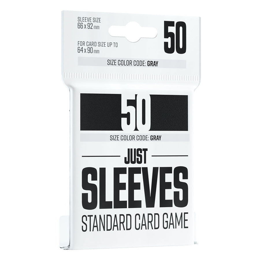 GameGenic: Just Sleeves - Standard Card Game Black