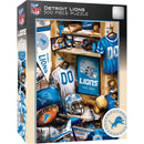 Detroit Lions - Locker Room 500 Piece Jigsaw Puzzle