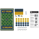 West Virginia Mountaineers NCAA Checkers Board Game