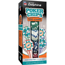 Miami Dolphins 100 Piece Poker Chips