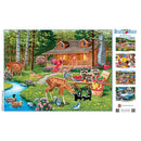 Family Time - Creekside Gathering 400 Piece Jigsaw Puzzle
