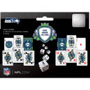 Seattle Seahawks - 2-Pack Playing Cards & Dice Set