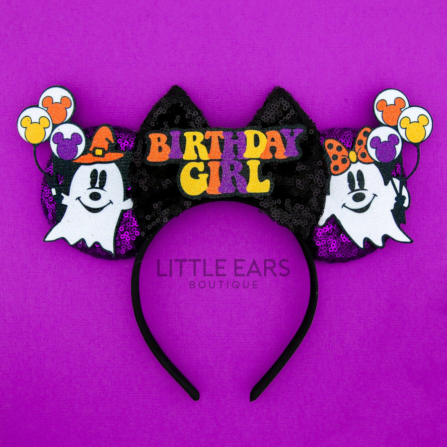 Halloween Birthday Ears