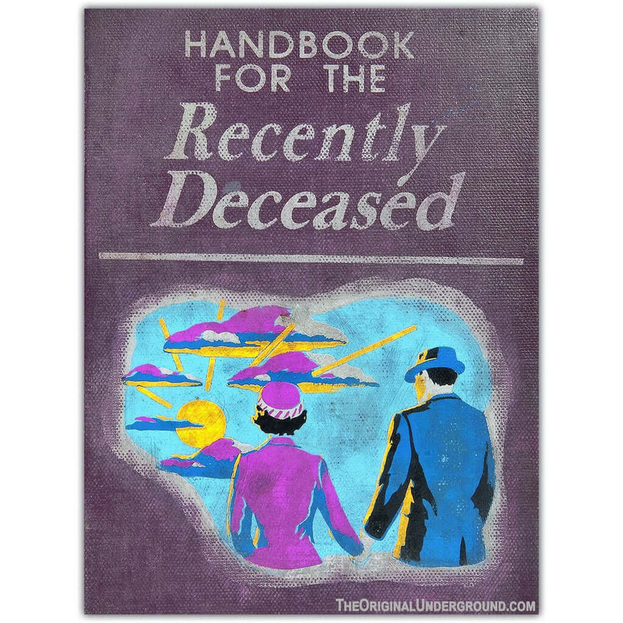 Handbook for the Recently Deceased Sticker