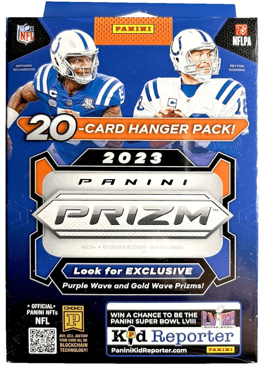 2023 Panini Prizm Football 20-Card Hanger Pack