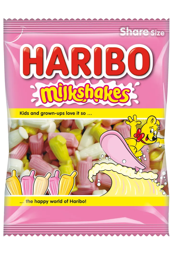Haribo Milkshakes (154g) (UK)