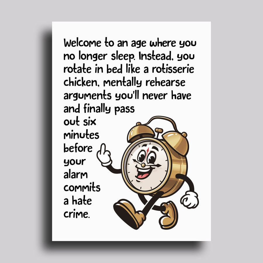 Hate Crime Birthday Greeting Card