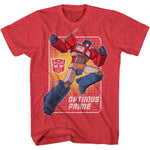 Transformers Autobots Optimus Prime Highlight Officially Licensed Adult T-Shirt