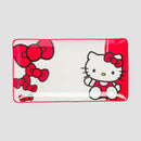 Hello Kitty Red Ceramic Sushi Plate Set