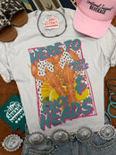 Here To Pinch Tails And Suck Heads Graphic Tee
