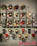 Hexagon Funko Pop Box Floating Shelves | Wall Mount fits Soft Cases or Hard Protectors or Funko Box only | Screws included!