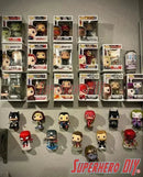 Hexagon Funko Pop Box Floating Shelves | Wall Mount fits Soft Cases or Hard Protectors or Funko Box only | Screws included!