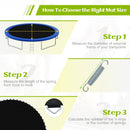 High-Elastic PP Replacement Jumping Mat-16 ft
