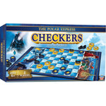 The Polar Express Checkers Board Game