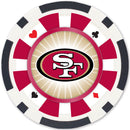 San Francisco 49ers 100 Piece Poker Chips