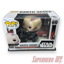 Horizontal Floating Shelf for Funko Pop Boxes | For Sideways Boxes | Includes mounting screws