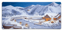 Hot Spring Retreat Desk Mat