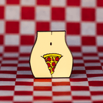 Hot-N-Ready Pizza Enamel Pin