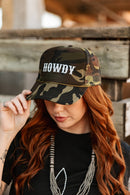 Howdy Full Camo Trucker Hat