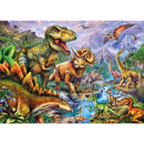 Hidden Images - Dinosaur Valley 500 Piece Jigsaw Puzzle