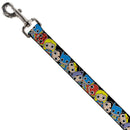 Dog Leash - DC Mini Group Stacked Black