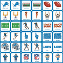 Detroit Lions Matching Game