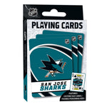 San Jose Sharks Playing Cards - 54 Card Deck