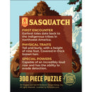 Sasquatch 300 Piece Jigsaw Puzzle