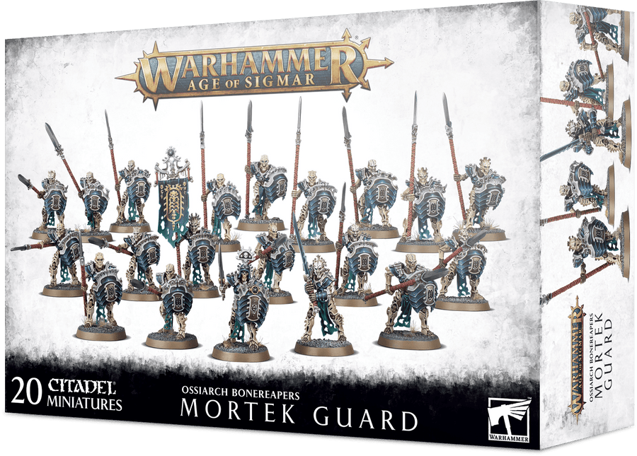 Warhammer Age of Sigmar Ossiarch Bonereapers: Mortek Guard