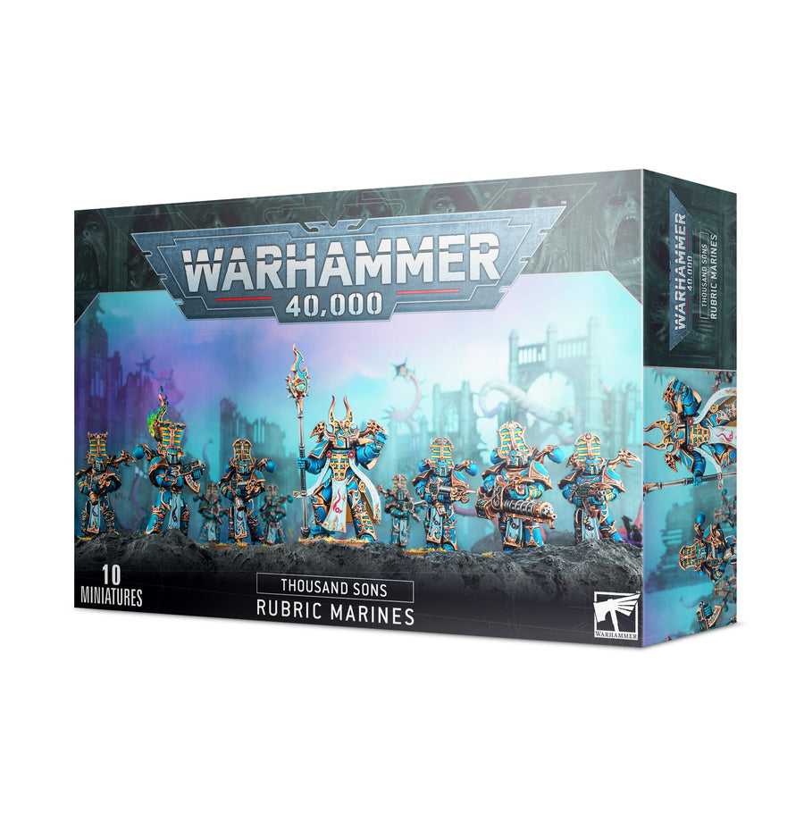 Warhammer 40k Thousand Sons: Rubric Marines