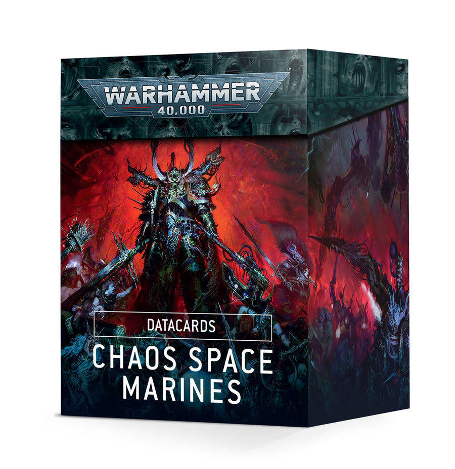 Warhammer 40k Datacards: Chaos Space Marines