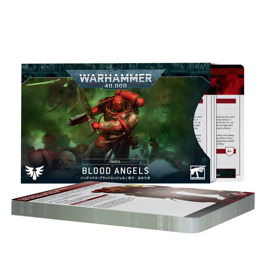 Warhammer 40K: Blood Angels - Index Cards